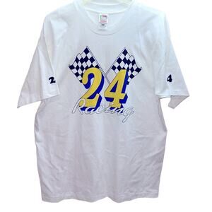 Vintage Jeff Gordon Anti- Dale Earnhardt T-shirt Size XL Nascar